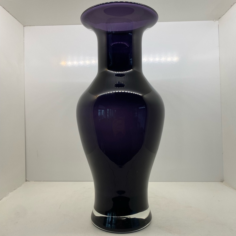 beautiful Fish Tail Vintage Purple Ty Vase